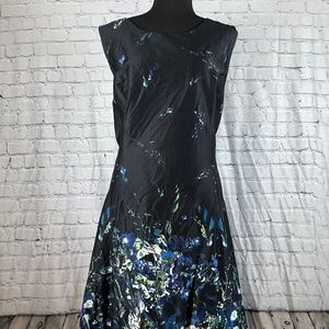 Retro-inspired tall fit and flare dress
